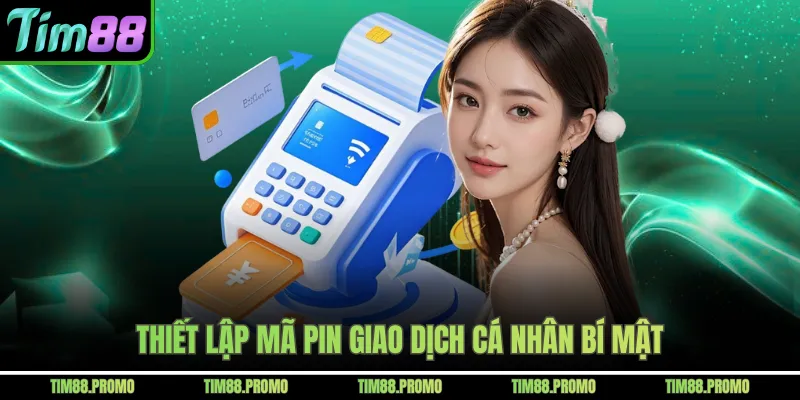 Thiết lập mã pin giao dịch cá nhân bí mật
